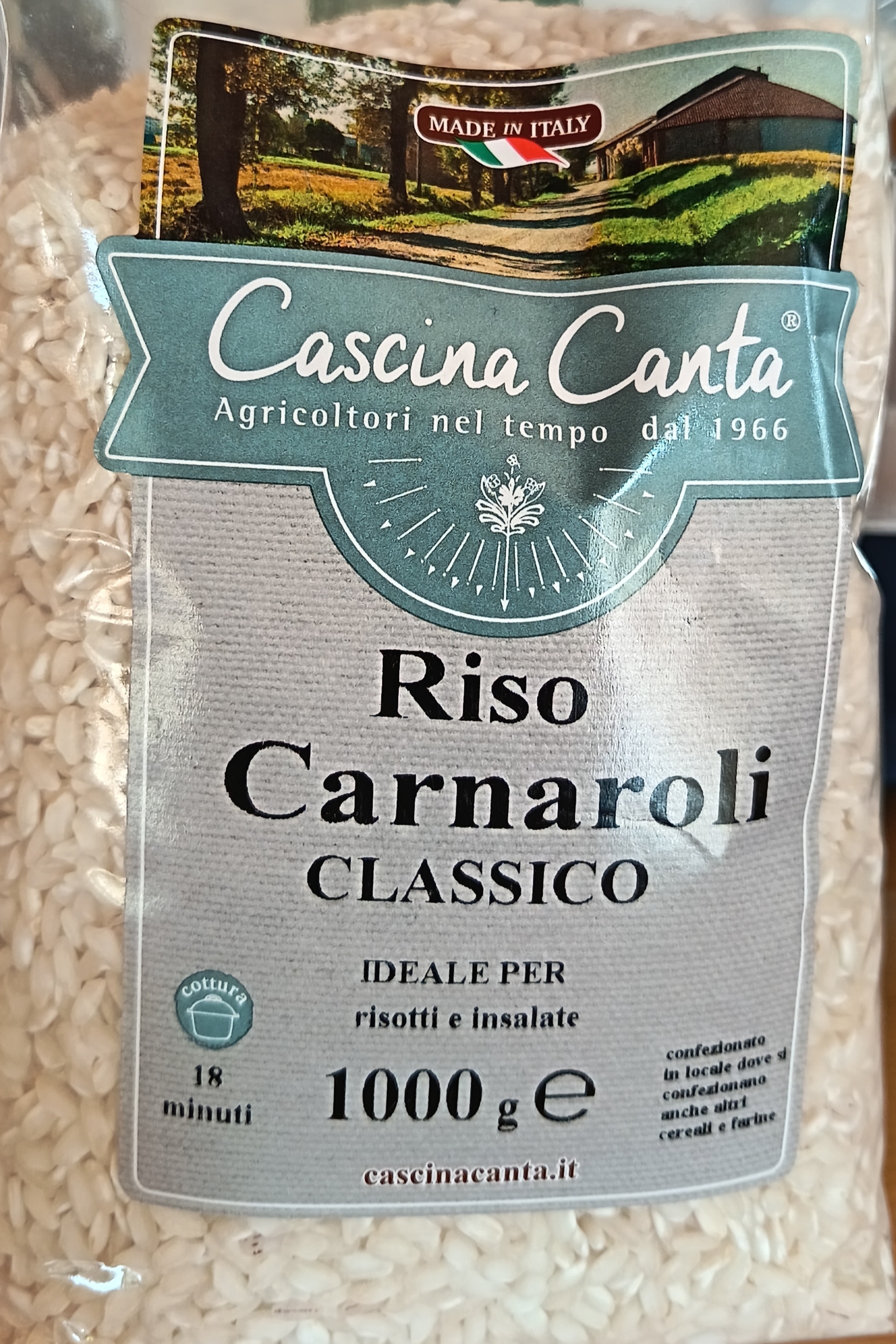 Riso Carnaroli Cascina Canta